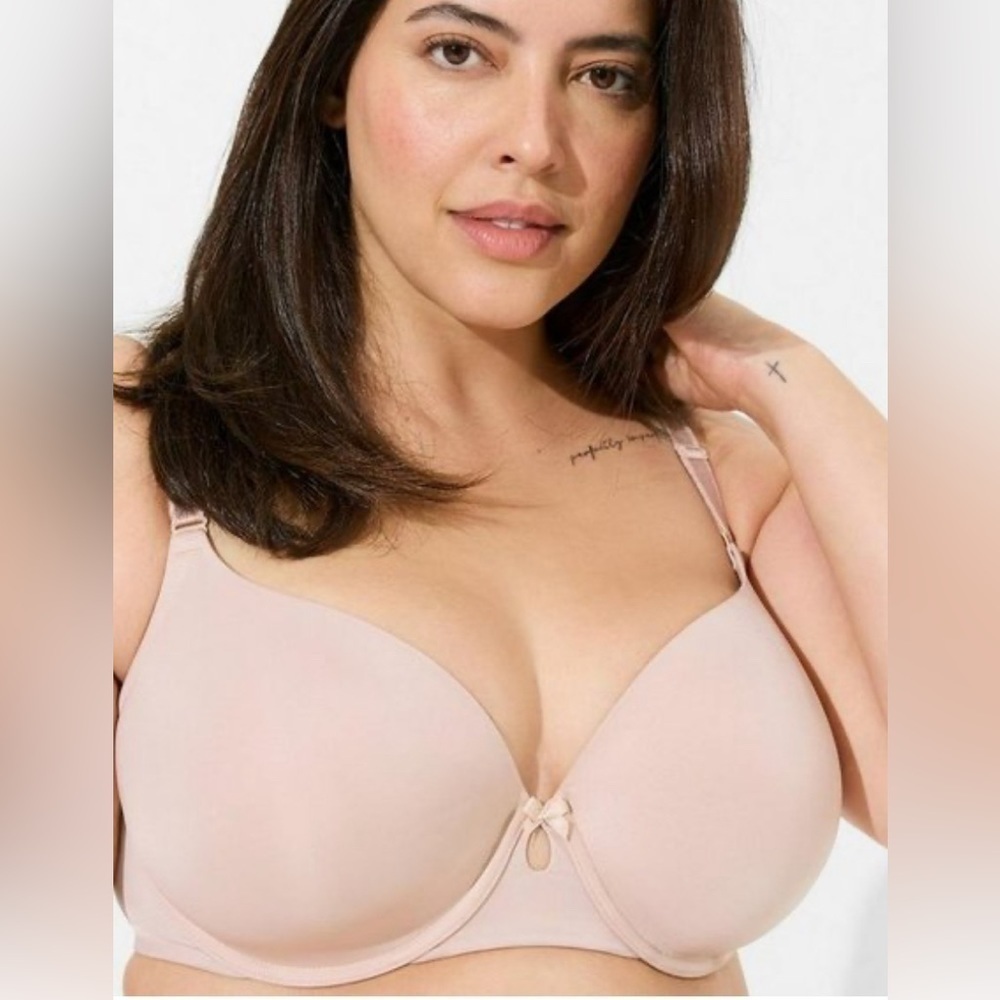 TORRID CURVES Sz 46EEE Light Padding T-Shirt Full Coverage Adjustable Bra NEW